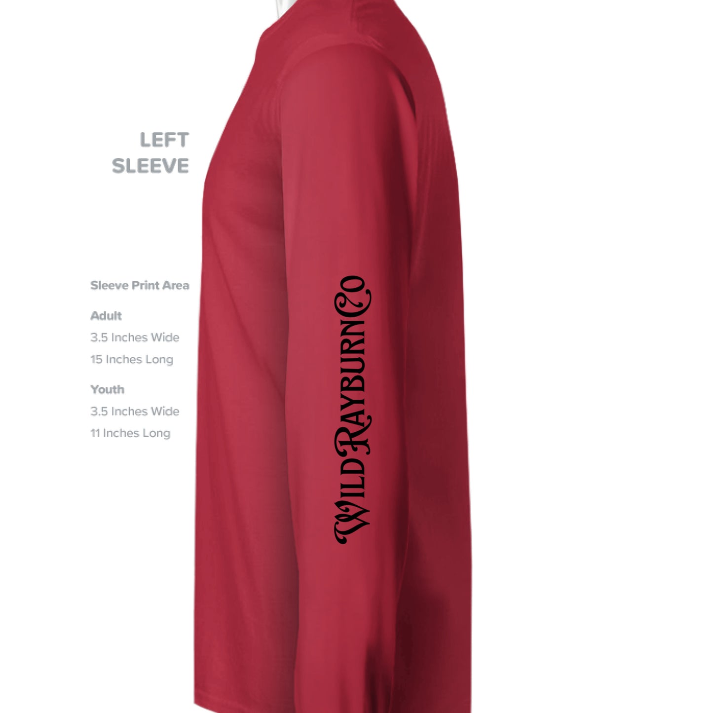 Heather Red - SLEEVE_LEFT