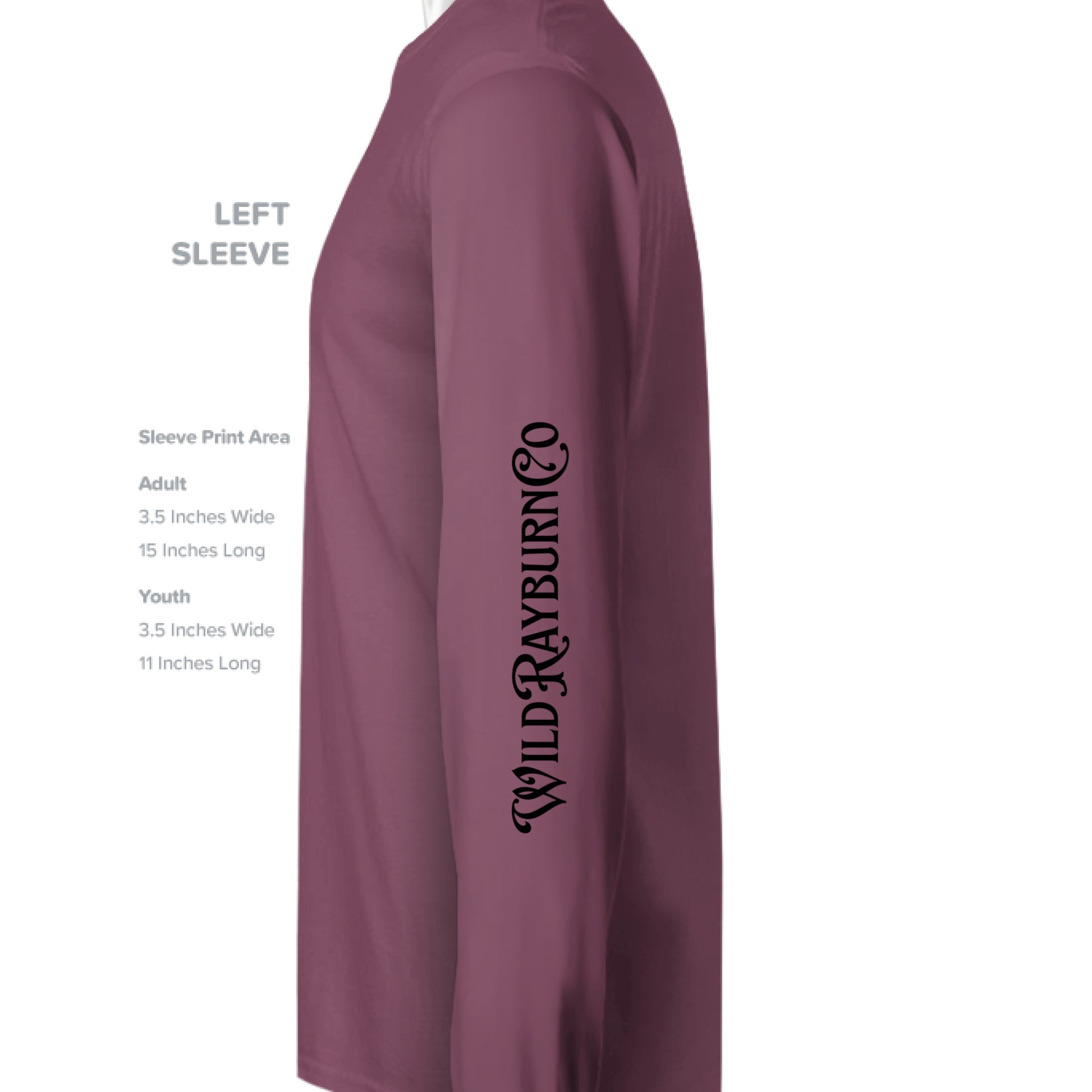 MAROON - SLEEVE_LEFT