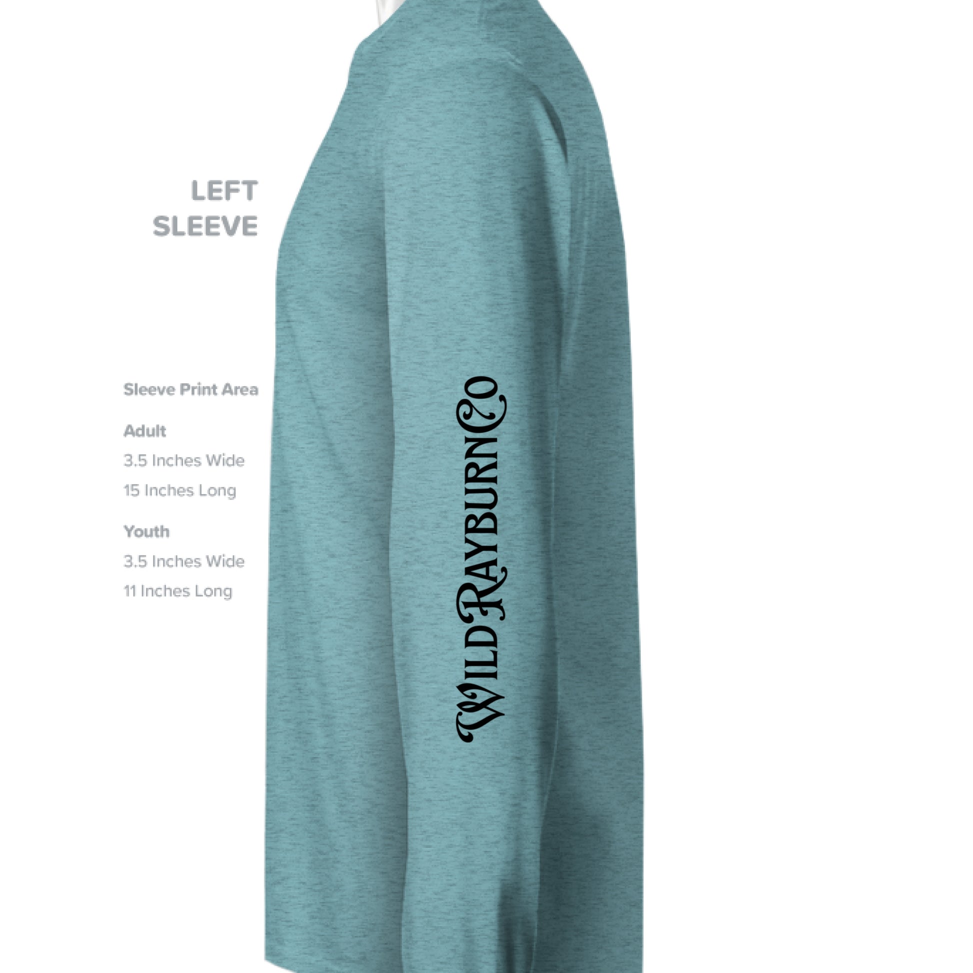 Heather Blue Lagoon - SLEEVE_LEFT