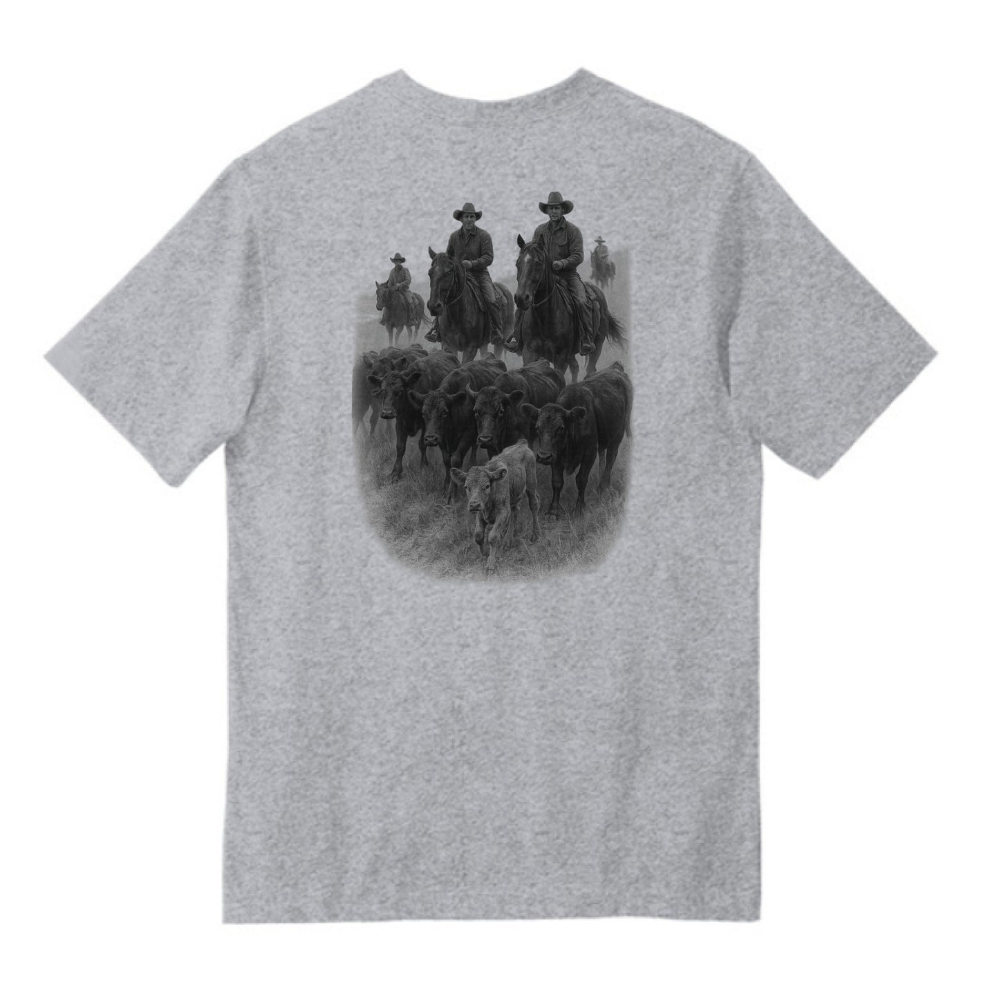 Heather Grey - BACK