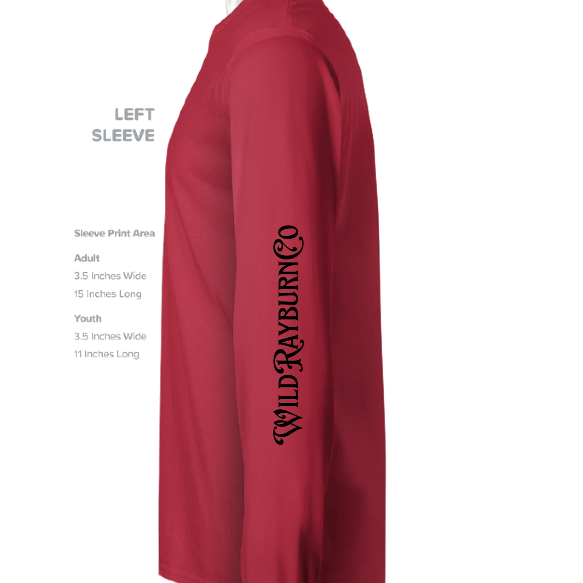 Heather Red - SLEEVE_LEFT
